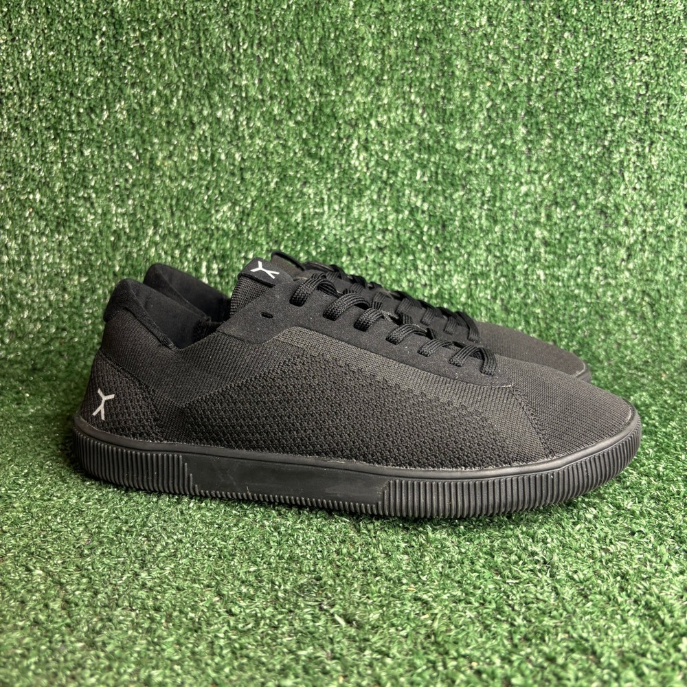 Flux Footwear Adapt Knit Barefoot Zero Drop Trainer Sneakers Black Men 10 Wmn 11